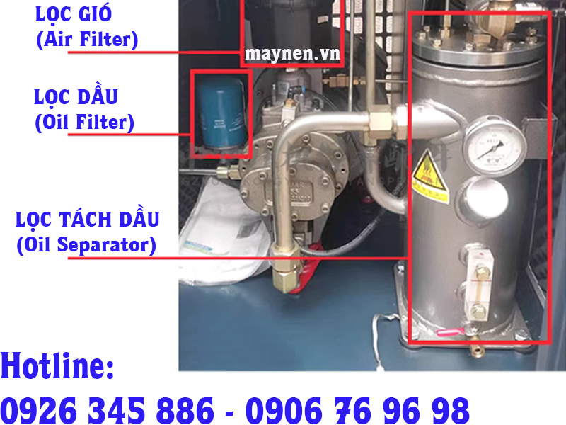 phụ tùng máy nén khí Jaguar