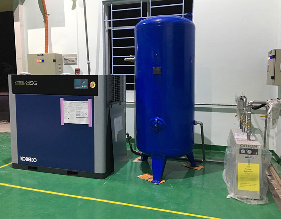 máy nén khí Kobelco