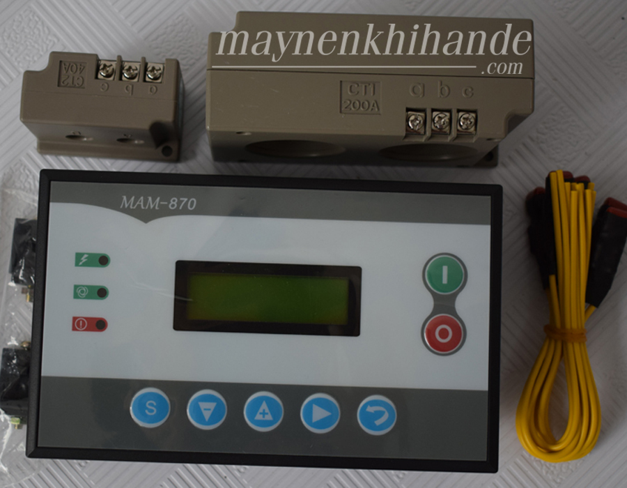 màn hình máy nén khí