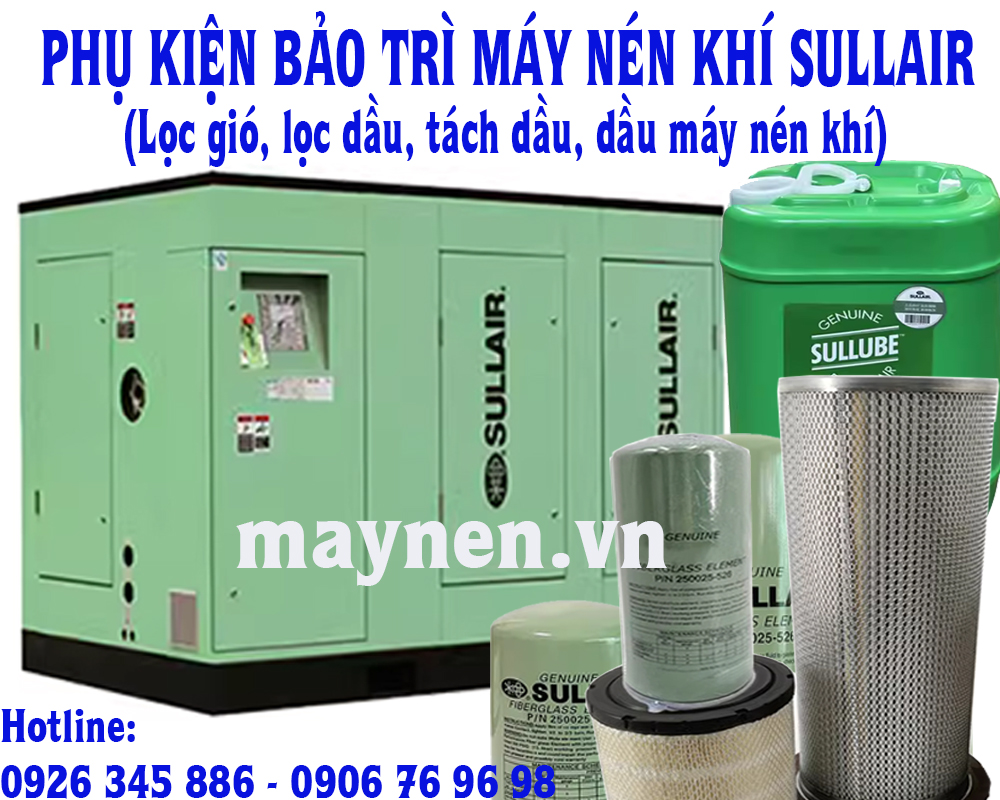 Phụ kiện máy nén khí Sullair