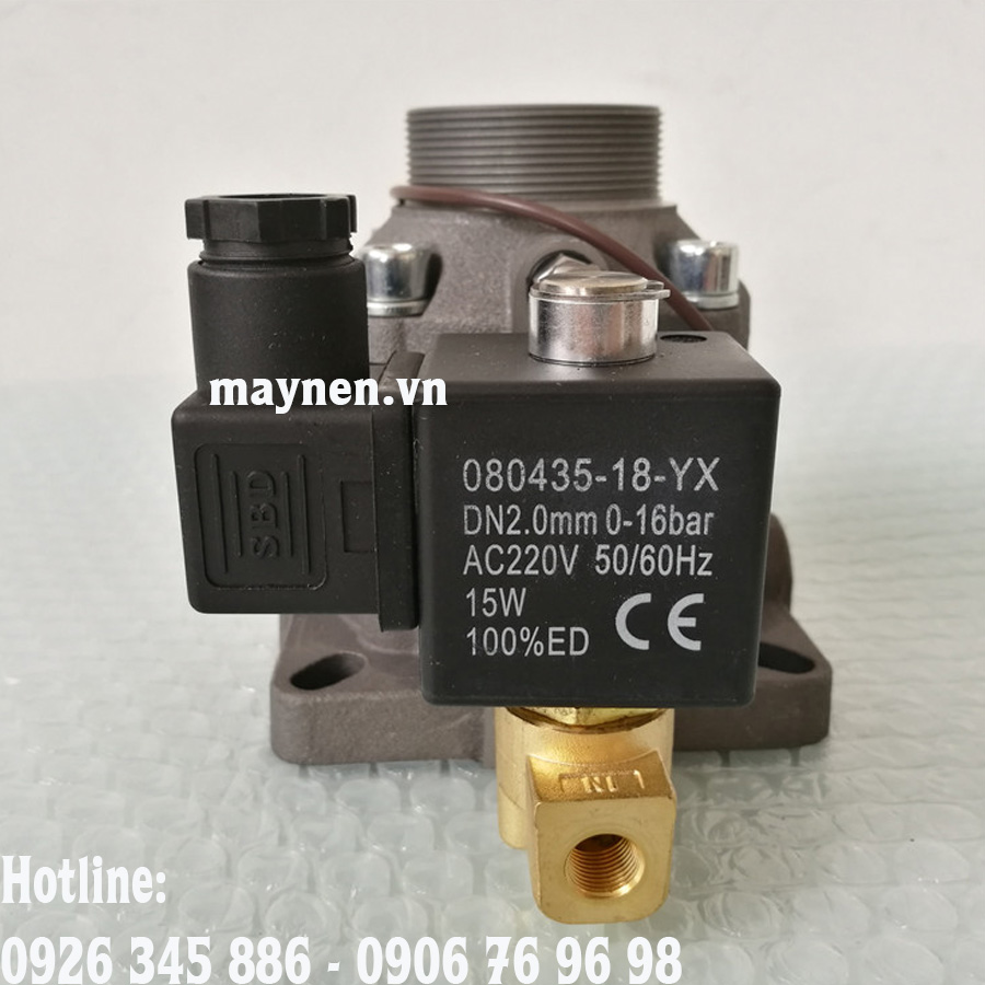 Van cổ hút máy nén khí trục vít