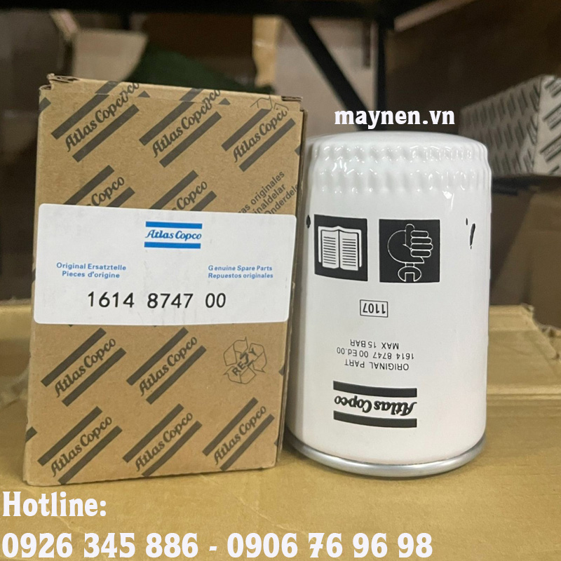 Lọc dầu Atlas Copco 1614 8747 00