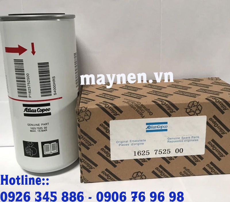 Lọc dầu Atlas Copco 1625 7525 00