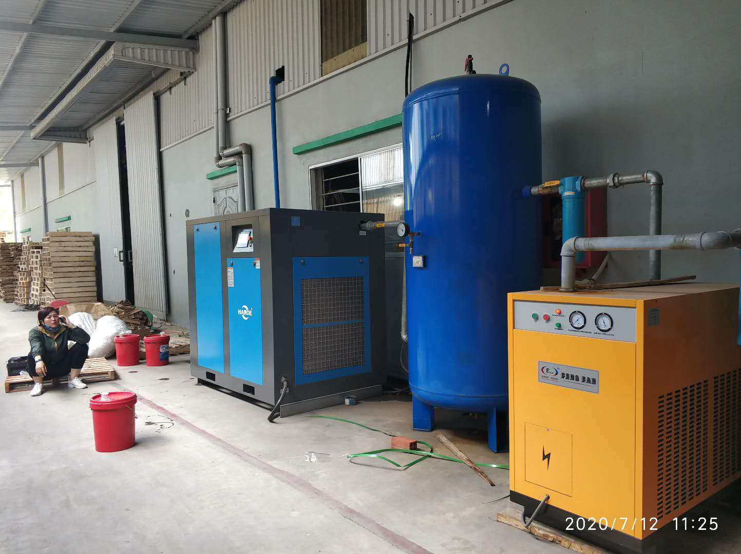 bảo trì máy nén khí trục vít