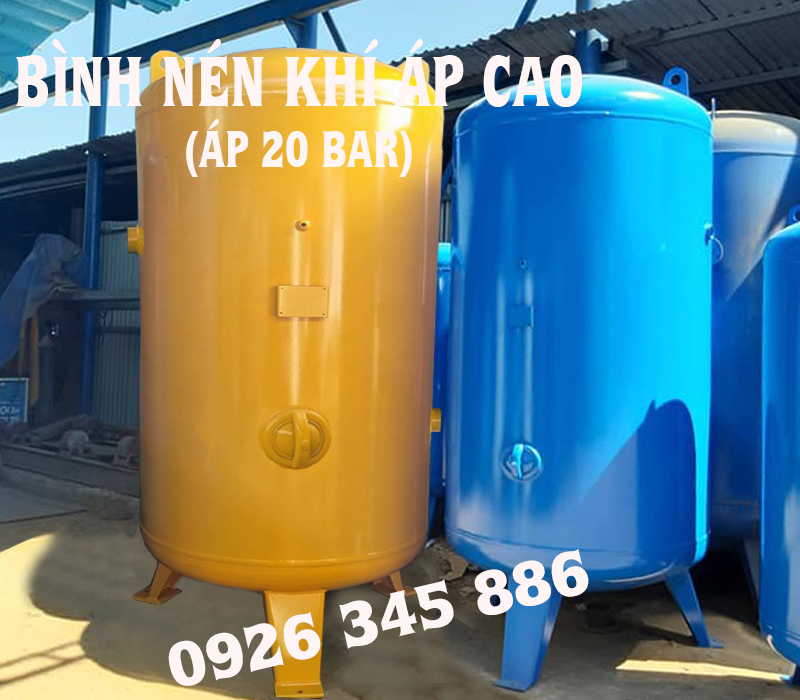 bình nén khí áp cao 20 bar