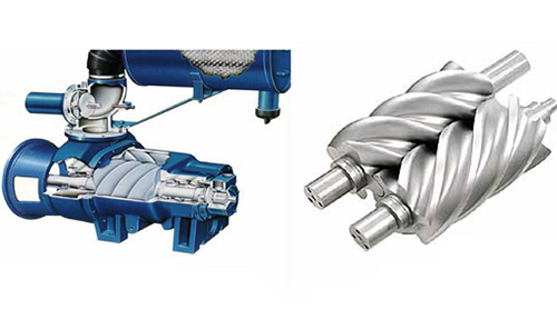 trục vít máy nén khí