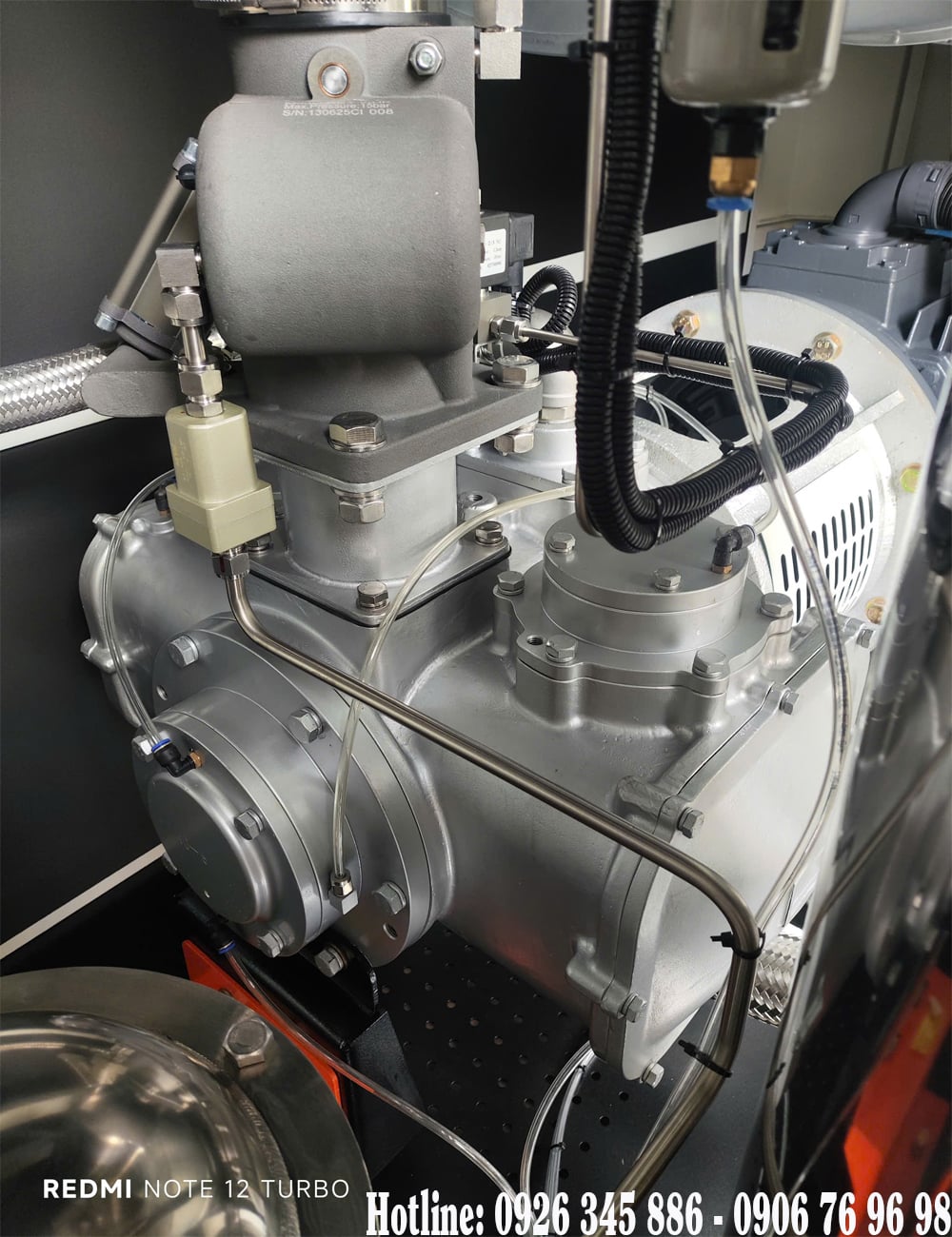 máy nén khí không dầu Hande 15hp