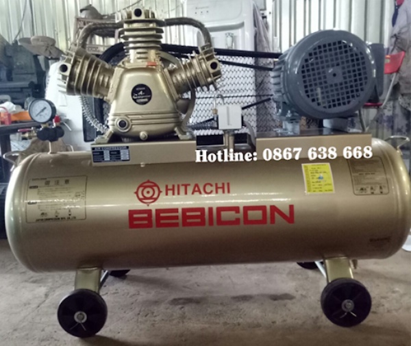 Máy nén khí piston có dung tích bình chứa từ 50 lít đến 500 lít