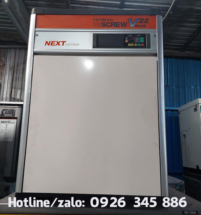máy nén khí nhật bãi Hitachi