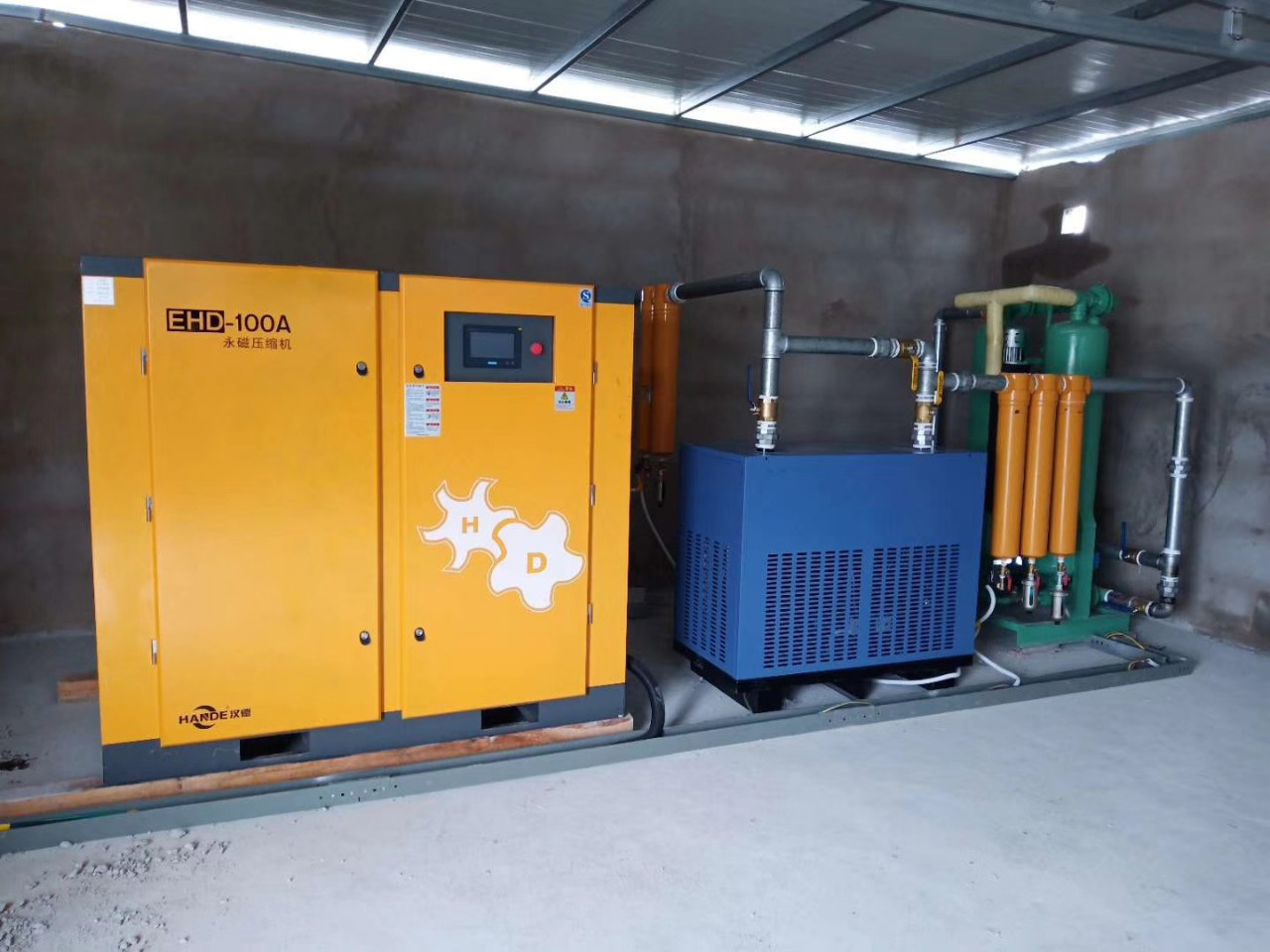 máy nén khí trục vít