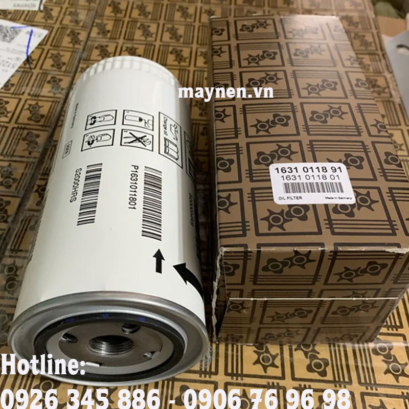 Lọc dầu Atlas Copco 1631 0118 91