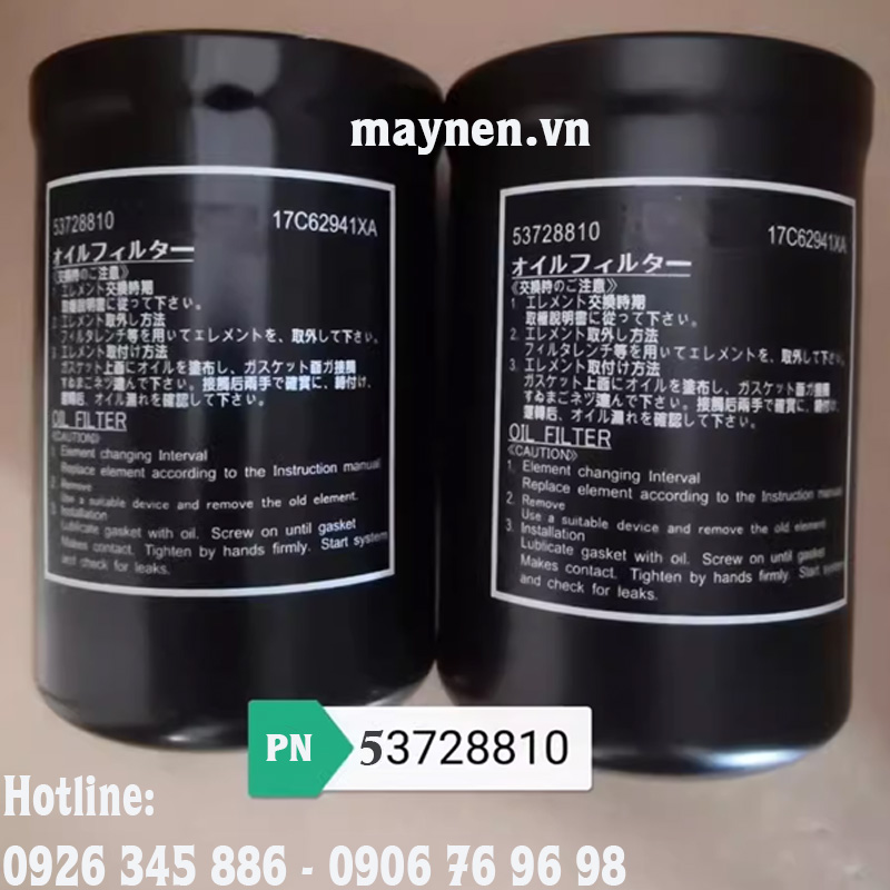 Lọc dầu hitachi 53728810