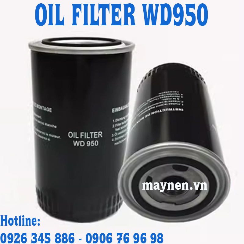 Lọc dầu máy nén khí WD950