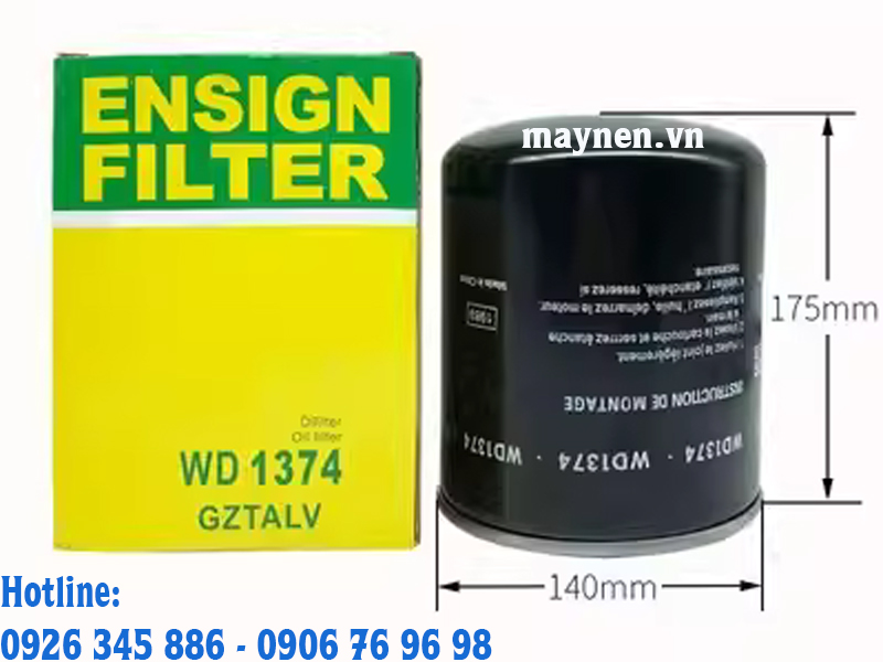 Lọc dầu máy nén khí WD1374