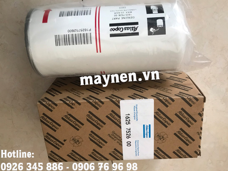Lọc dầu Atlas Copco 1625 7526 00