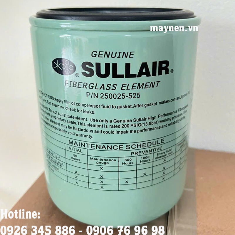 Lọc dầu Sullair 250025-525