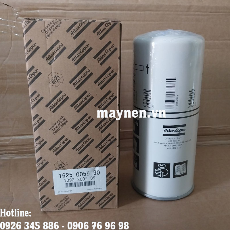 Lọc tách dầu Atlas Copco 1625 0055 90