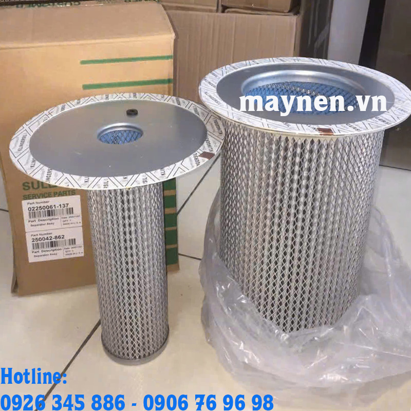 lọc tách dầu máy nén khí sullair