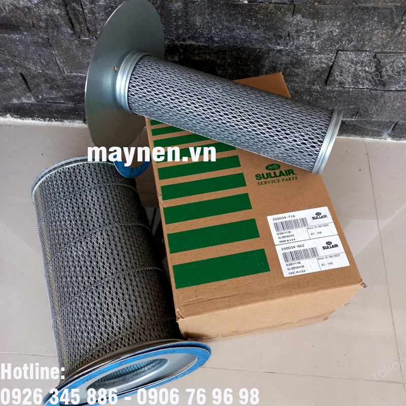 Lọc tách dầu Sullair 250034-116