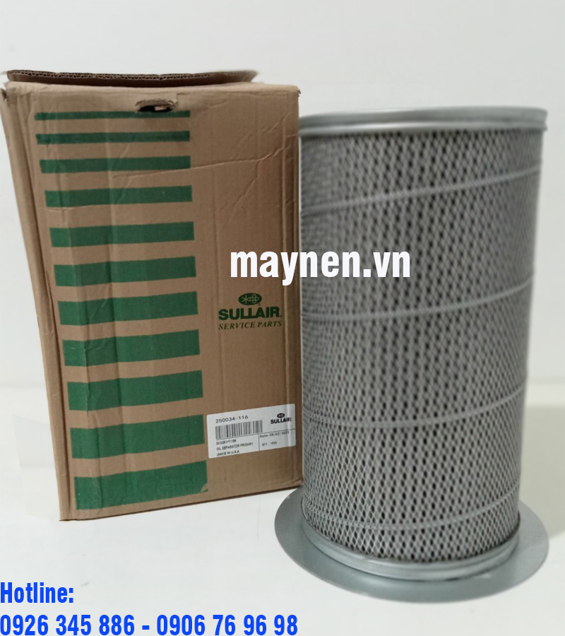 Lọc tách dầu Sullair 250034-116