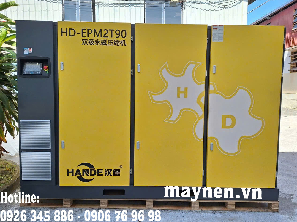 máy nén khí 2 cấp Hande 90kw - 125hp