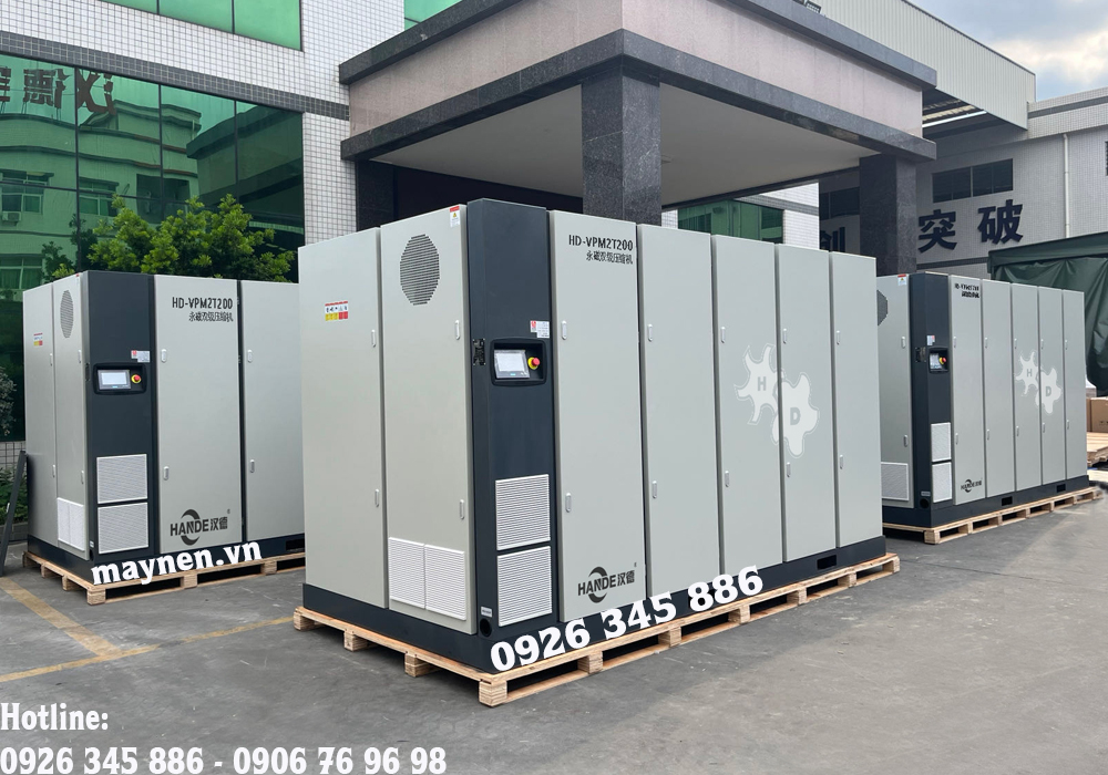 máy nén khí 2 cấp Hande 200kw 270hp