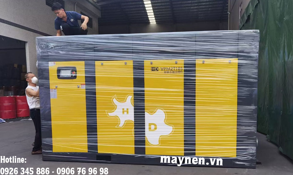 máy nén khí 2 cấp biến tần Hande 185kw -250hp