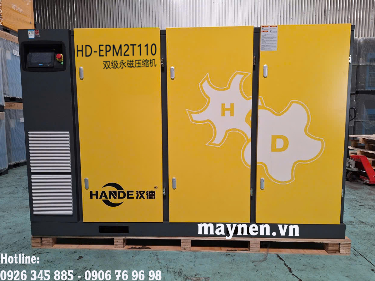 máy nén khí 2 cấp Hande 110kw - 150hp