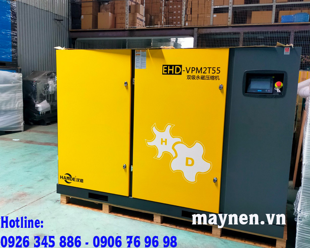 máy nén khí 2 cấp Hande 75hp