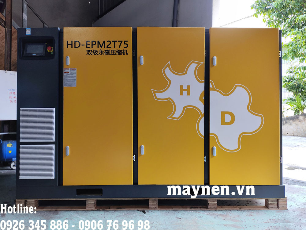 máy nén khí 2 cấp Hande 100hp