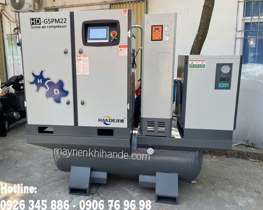 máy nén khí cho máy cắt laser, áp 16 bar