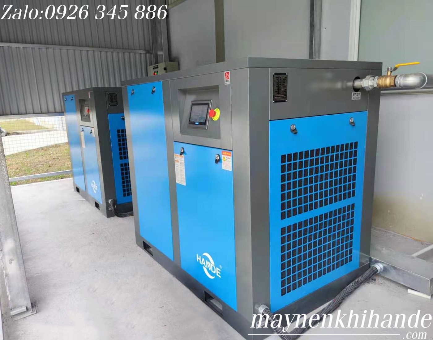 Máy nén khí biến tần có thiết kế chắc chắn