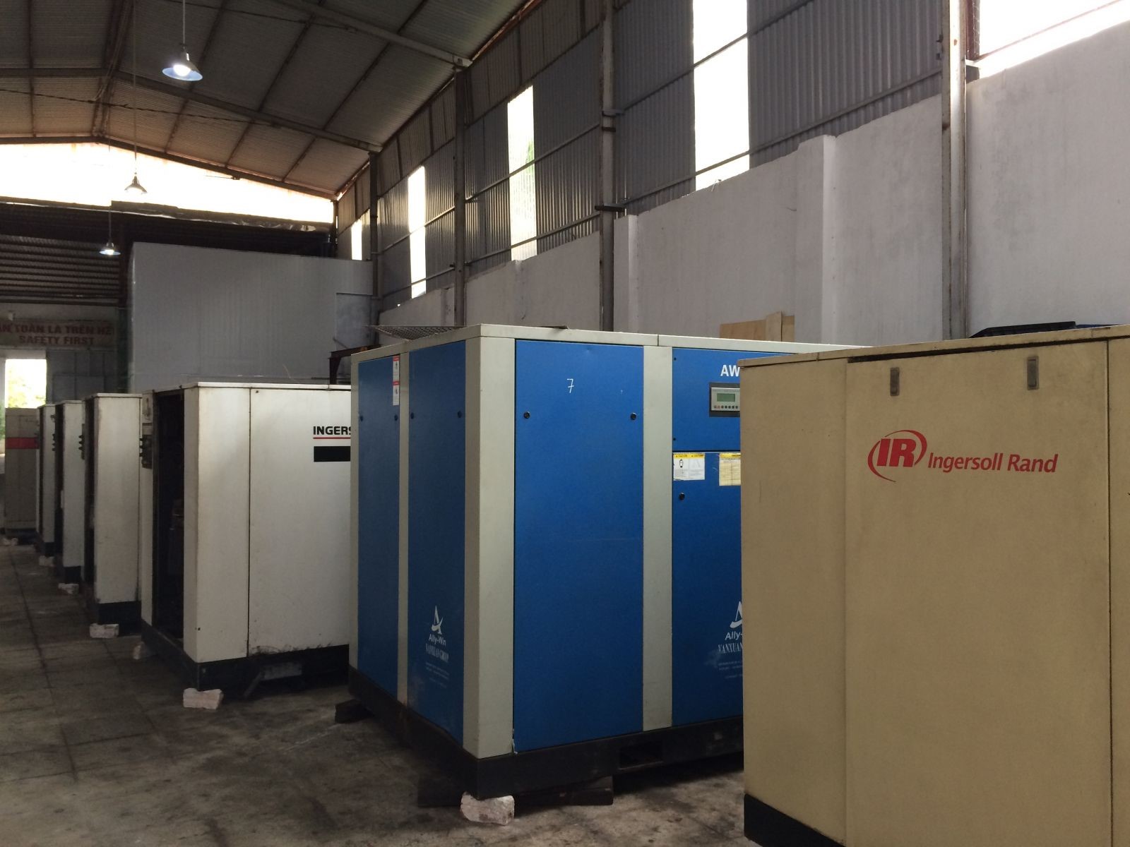 Máy nén khí Ingersoll Rand có hiệu suất làm việc vượt trội