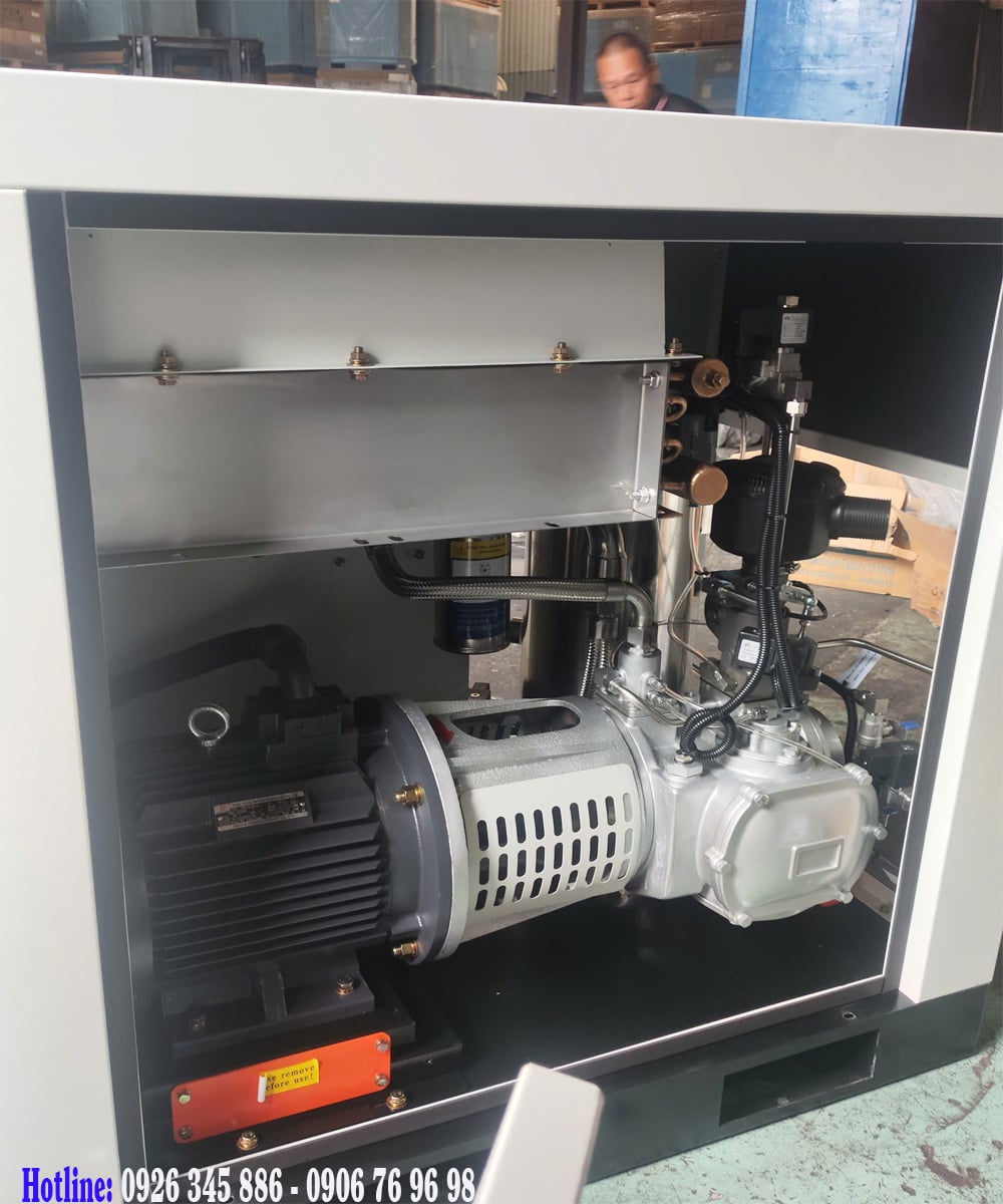 máy nén khí không dầu Hande 15hp