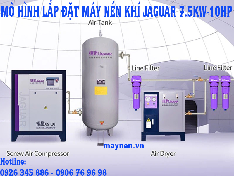 máy nén khí Jaguar