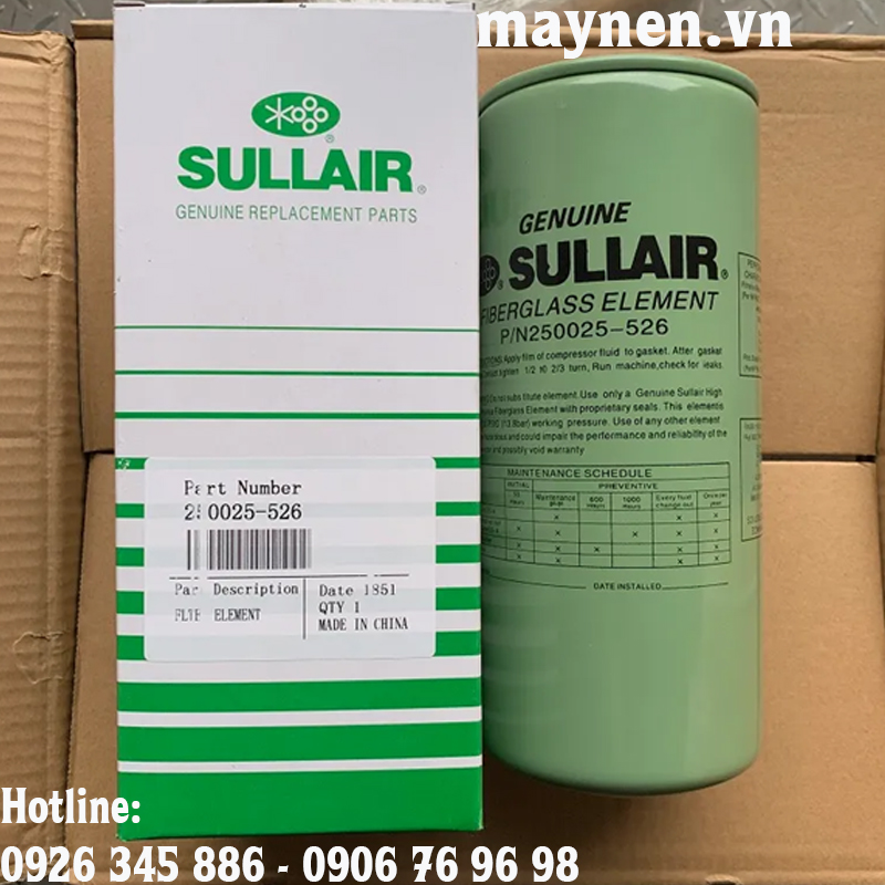 Lọc dầu Sullair 250025-526
