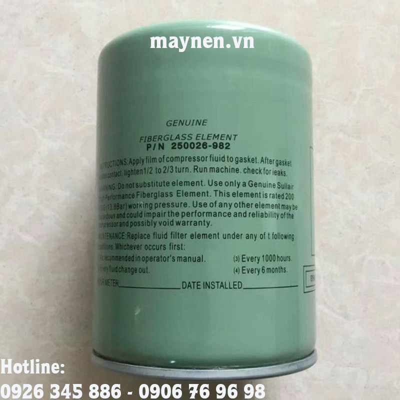 Lọc dầu Sullair 250026-982