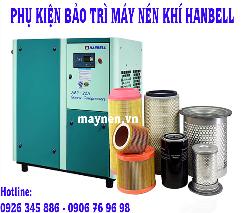 phụ kiện máy nén khí Hanbell