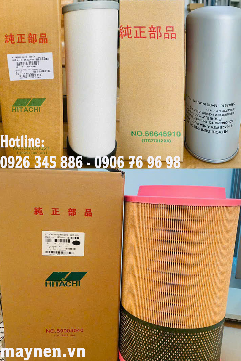 phụ kiện máy nén khí Hitachi
