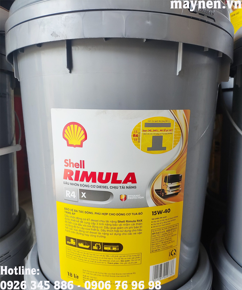 Dầu Shell Rimula R4 15W-40