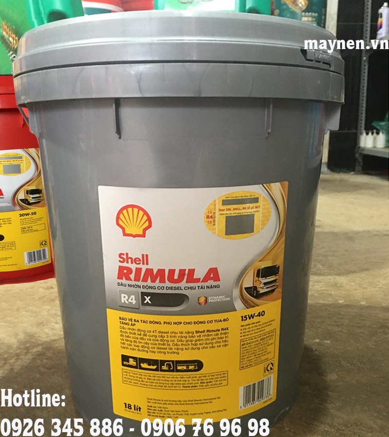 Dầu Shell Rimula R4 15W-40