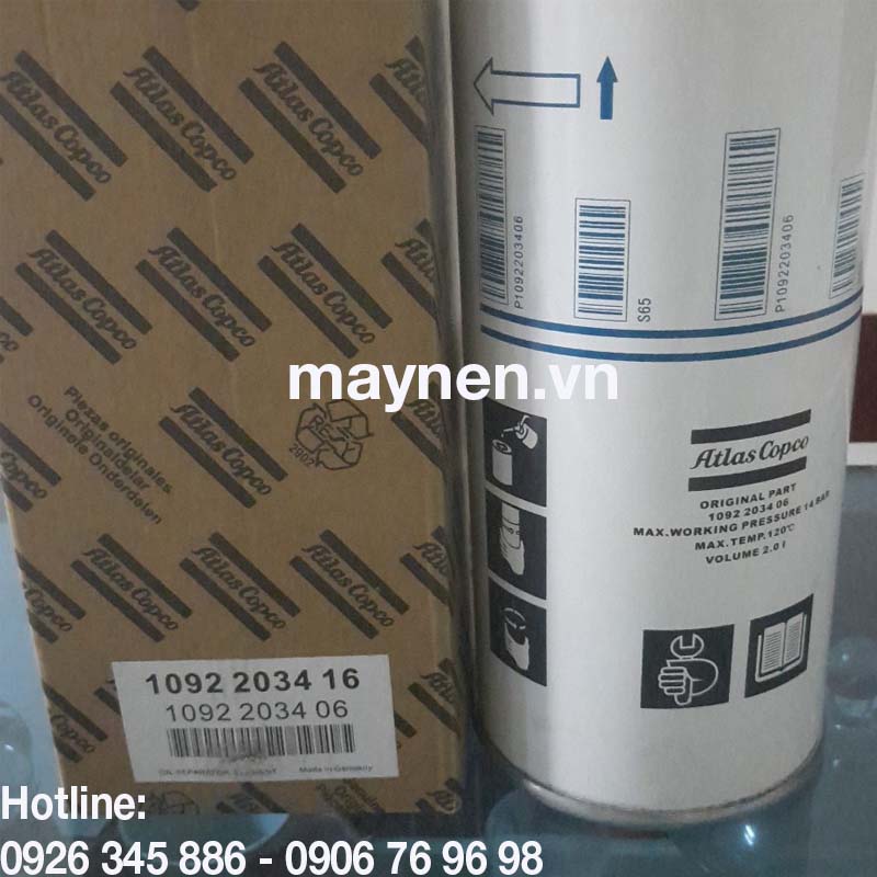 Lọc tách dầu Atlas Copco 1092  2034 16