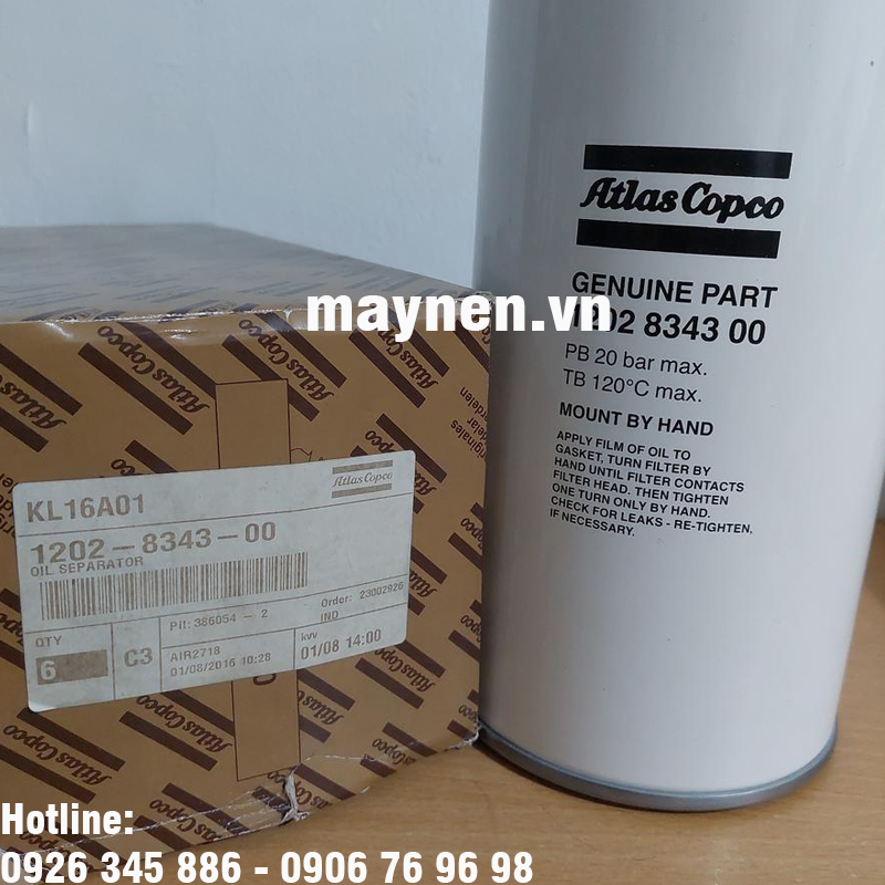 Lọc tách dầu Atlas Copco 1202 8343 00