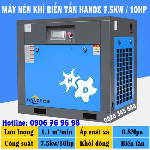 Máy Nén Khí Biến Tần Hande HD-VPM7D5
