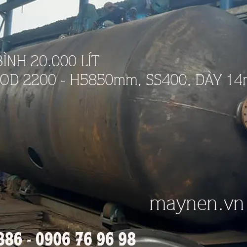 Bình Nén Khí 20.000 Lít 