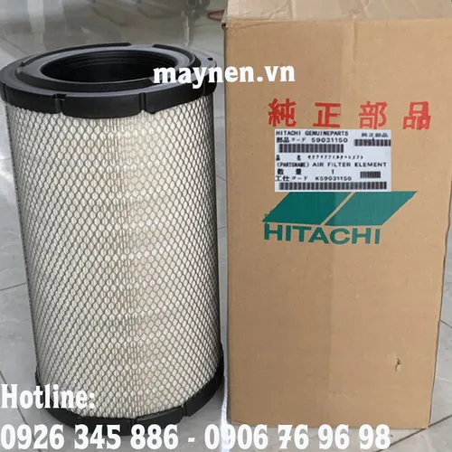 Lọc gió máy nén khí Hitachi