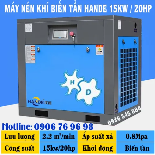 Máy Nén Khí Biến Tần Hande HD-VPM15