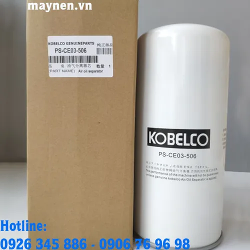 Lọc tách dầu máy nén khí Kobelco
