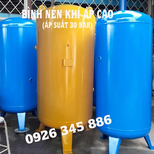 Bình Nén Khí Áp Cao, Áp Suất Làm Việc 30 bar