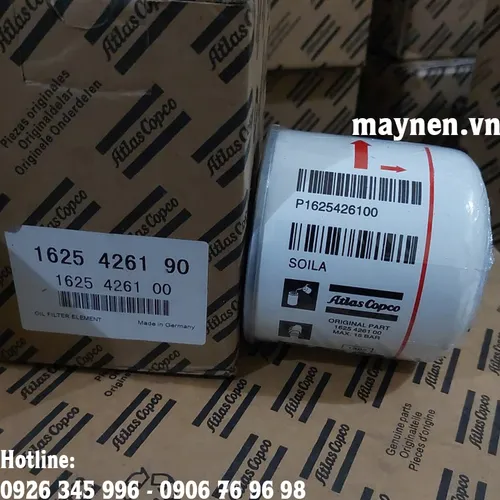 Lọc dầu Atlas Copco 1625 4261 00